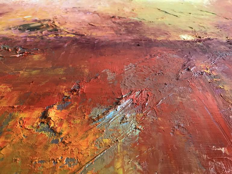 Original Abstract Expressionism Landscape Painting by Alexander Radtke