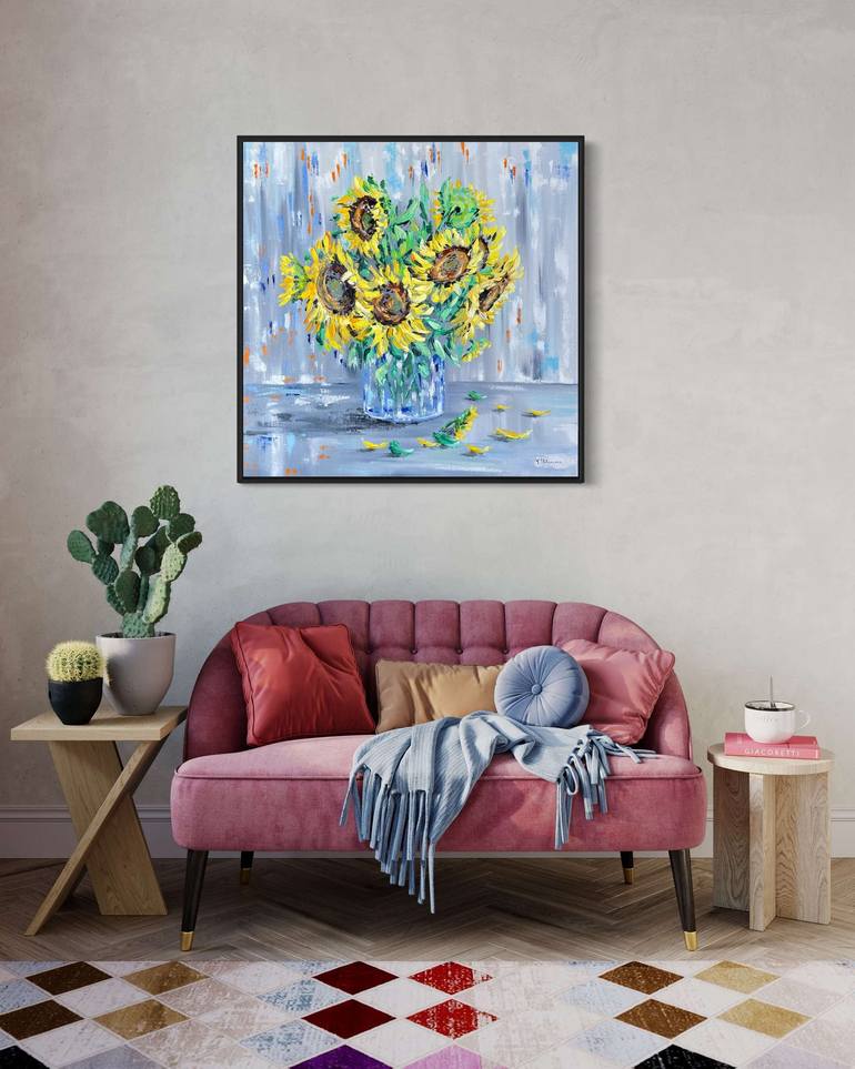 Original Floral Painting by Tanya Stefanovich