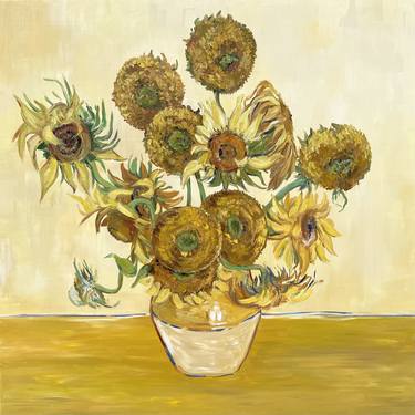 Sunflowers Inspired by Van Gogh thumb