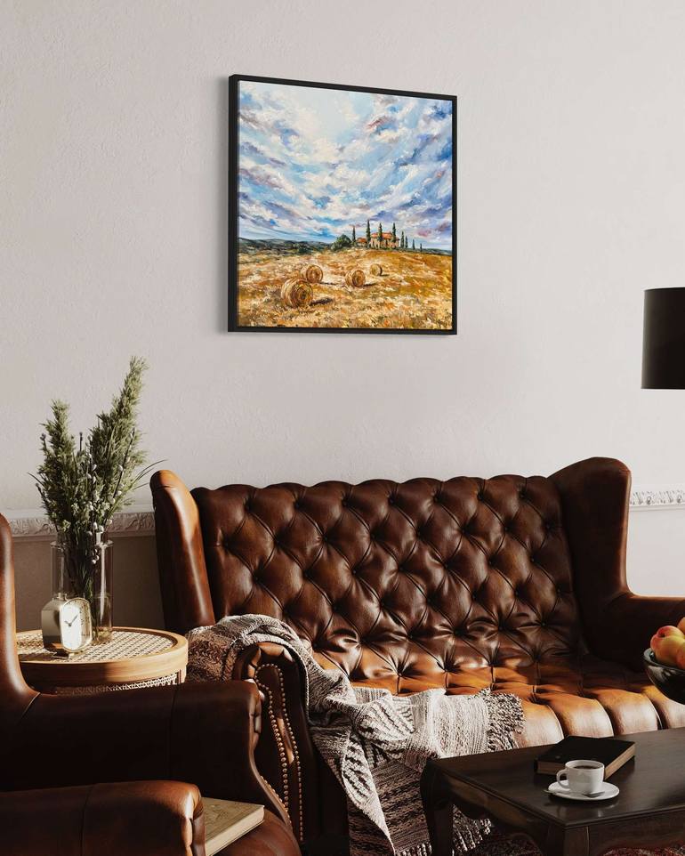 Original Expressionism Landscape Painting by Tanya Stefanovich
