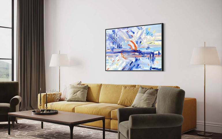Original Modern Abstract Painting by Tanya Stefanovich