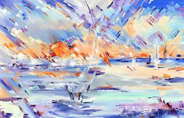 Original Impressionism Abstract Paintings by Tanya Stefanovich