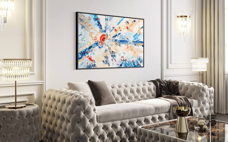 Original Fine Art Abstract Painting by Tanya Stefanovich