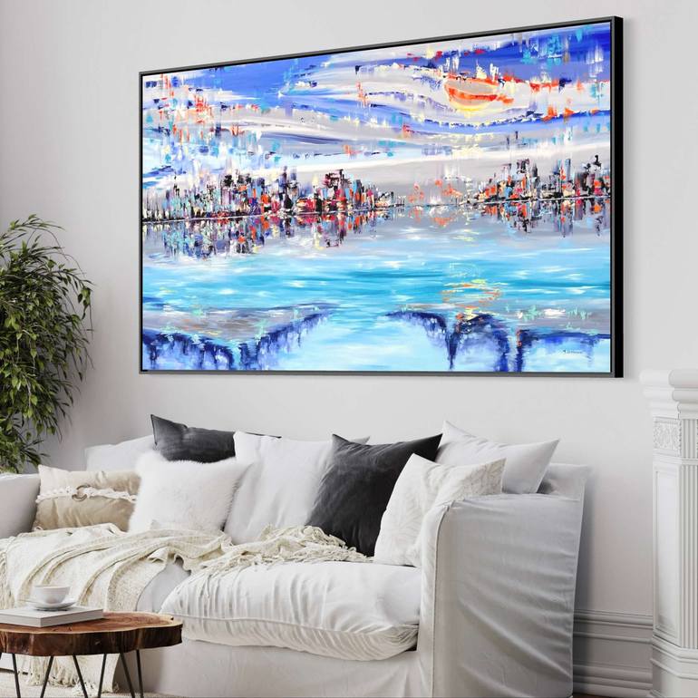 Original Abstract Painting by Tanya Stefanovich