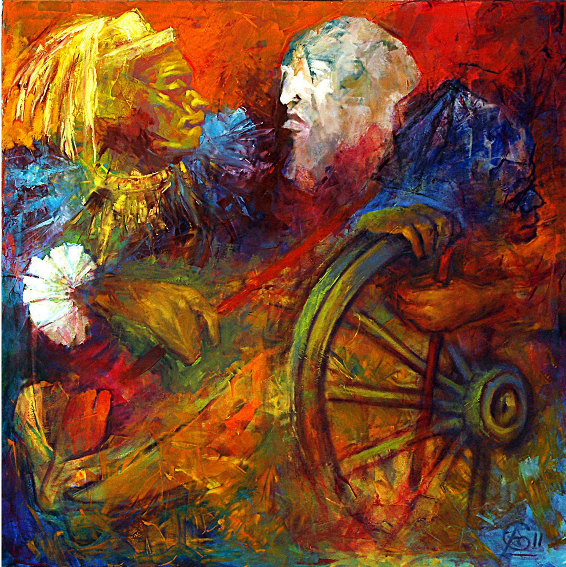 絵画 Its me Quadrat N18 Painting by Yuri Solovei | Saatchi Art India