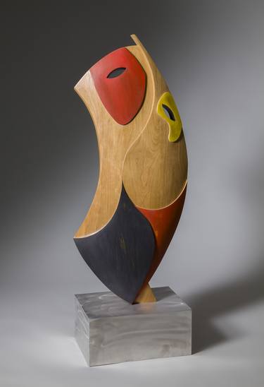 Original Figurative Abstract Sculpture by Erik Wolken