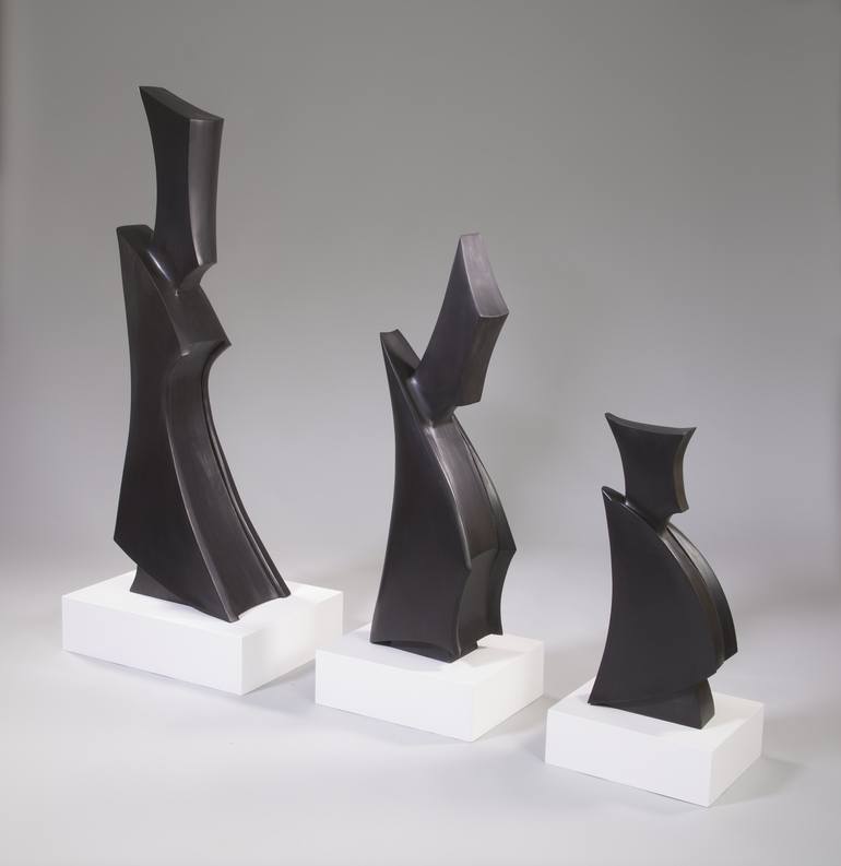 Original Figurative People Sculpture by Erik Wolken