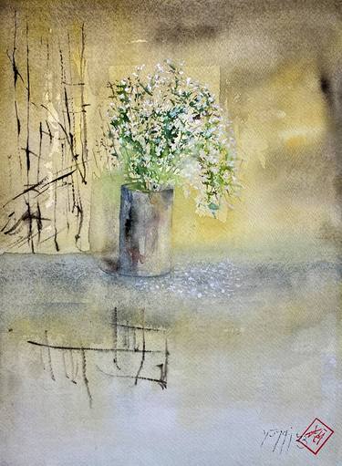 Original Abstract Still Life Paintings by Nini Yūrei Ferrara