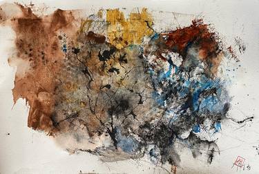 Print of Abstract Landscape Paintings by Nini Yūrei Ferrara