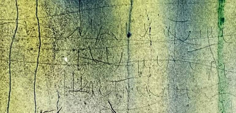 Original Abstract Landscape Painting by Nini YūRei Ferrara