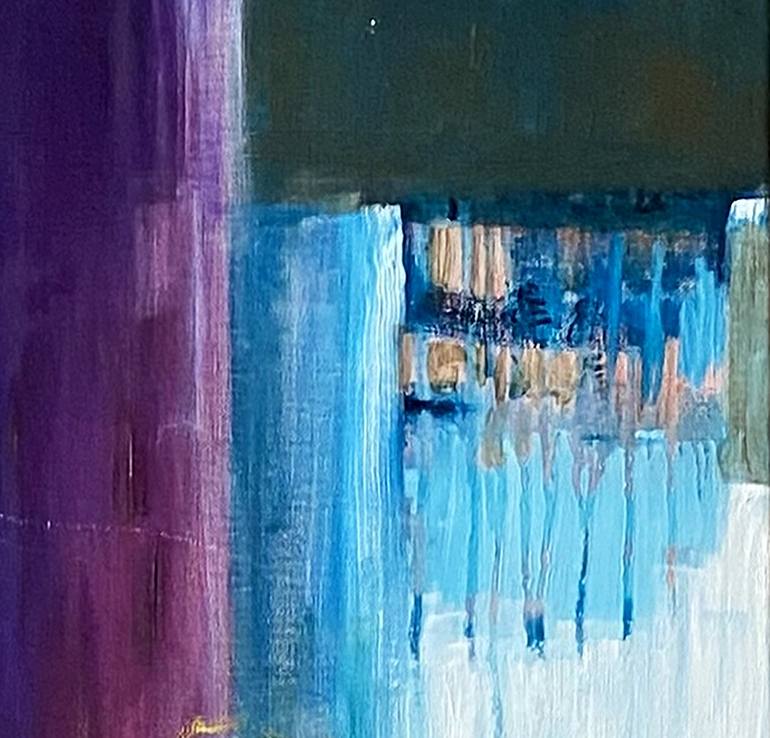 Original Abstract Expressionism Love Painting by Nini Yūrei Ferrara