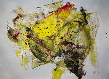 Original Abstract Paintings by Nini Yūrei Ferrara