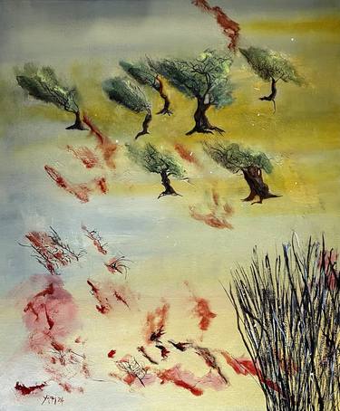 Original Landscape Paintings by Nini Yūrei Ferrara