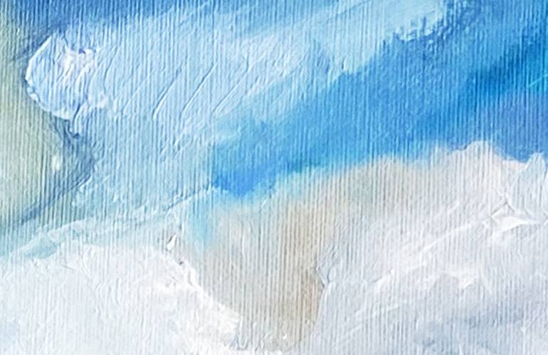 Original Abstract Landscape Painting by Nini YūRei Ferrara