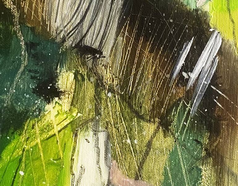 Original Abstract Landscape Painting by Nini YūRei Ferrara