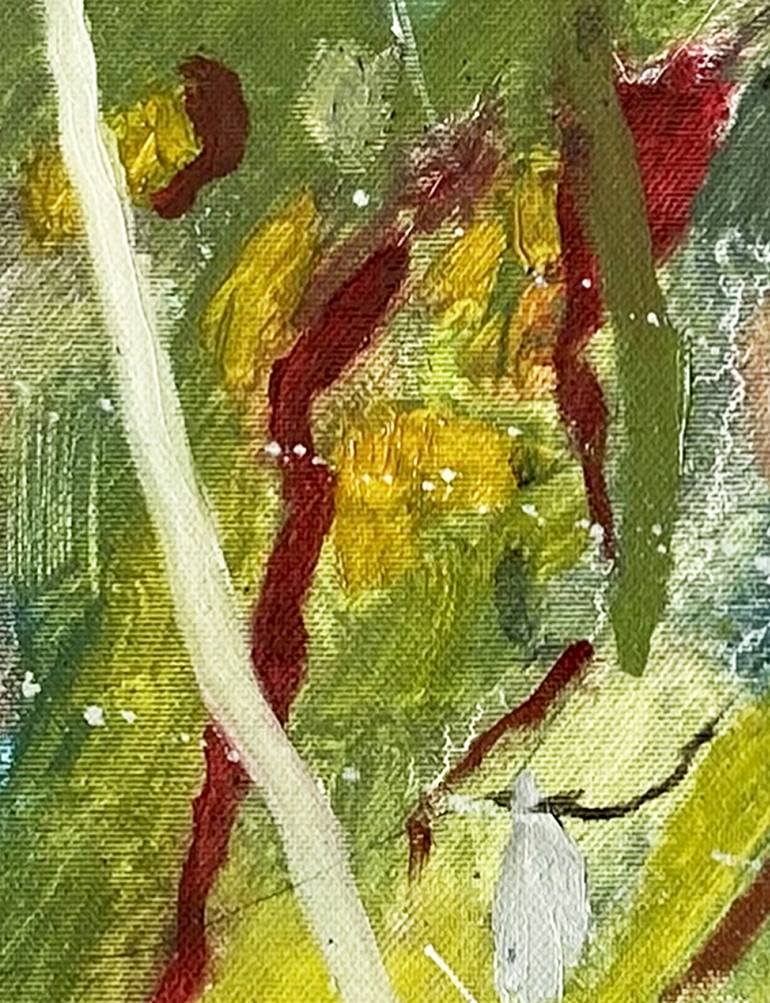 Original Abstract Landscape Painting by Nini YūRei Ferrara