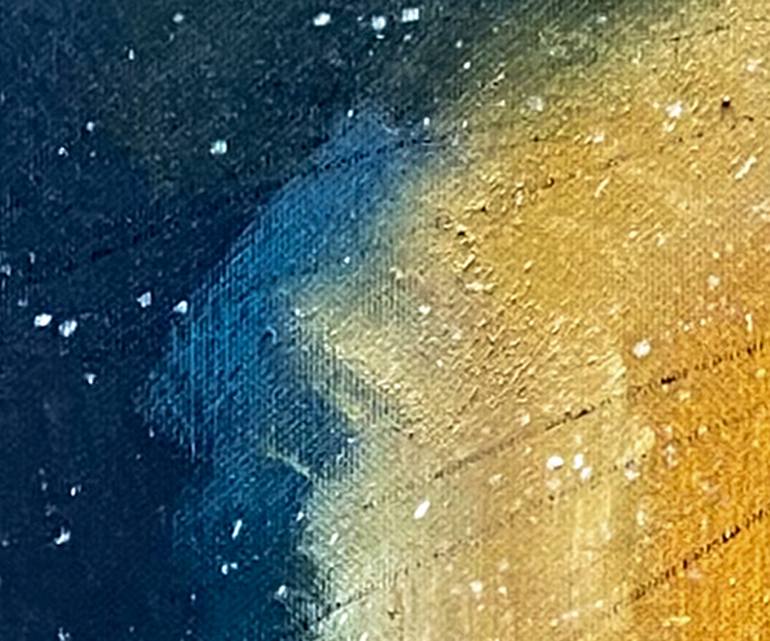 Original Abstract Expressionism Abstract Painting by Nini YūRei Ferrara