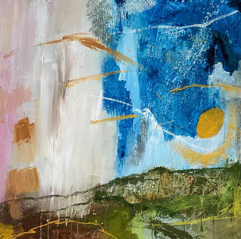 Print of Abstract Landscape Paintings by Nini YūRei Ferrara