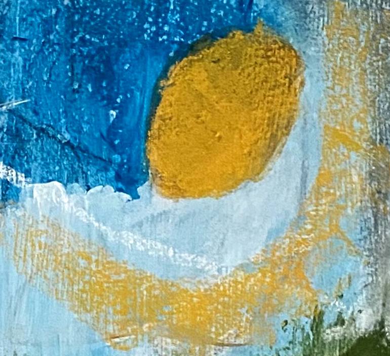 Original Abstract Landscape Painting by Nini YūRei Ferrara