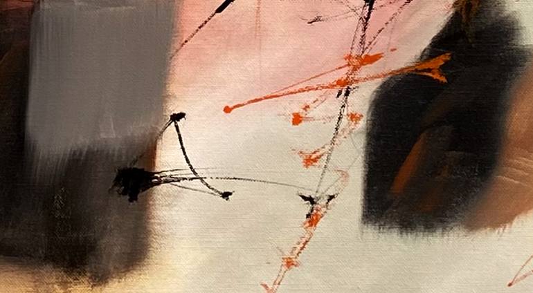 Original Abstract Landscape Painting by Nini YūRei Ferrara