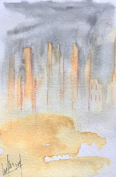 The Imagined City - Watercolour Cards thumb