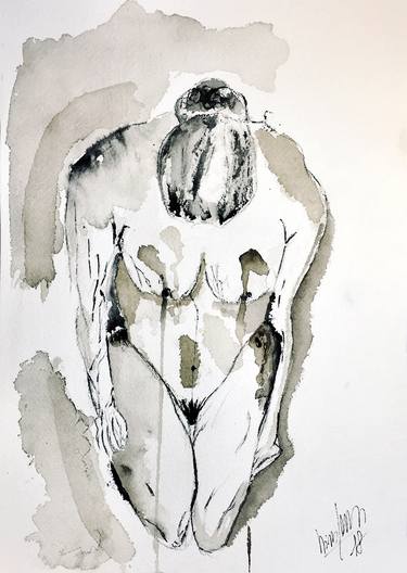 Print of Nude Paintings by Nini Yūrei Ferrara