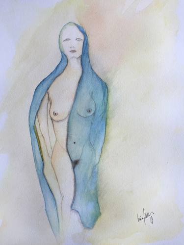 Print of Nude Paintings by Nini Yūrei Ferrara