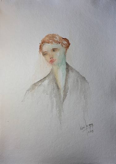 Print of Fine Art Portrait Paintings by Nini Yūrei Ferrara