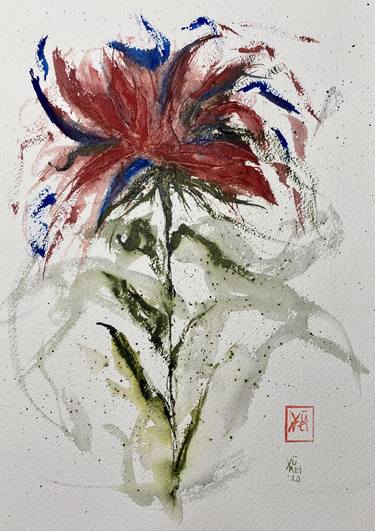 Original Floral Paintings by Nini Yūrei Ferrara