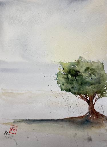 Original Conceptual Tree Paintings by Nini Yūrei Ferrara