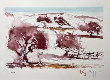 Print of Abstract Expressionism Tree Paintings by Nini Yūrei Ferrara