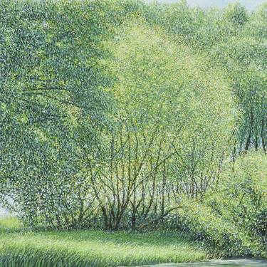 Original Classicism Garden Paintings by kim jae hyeon