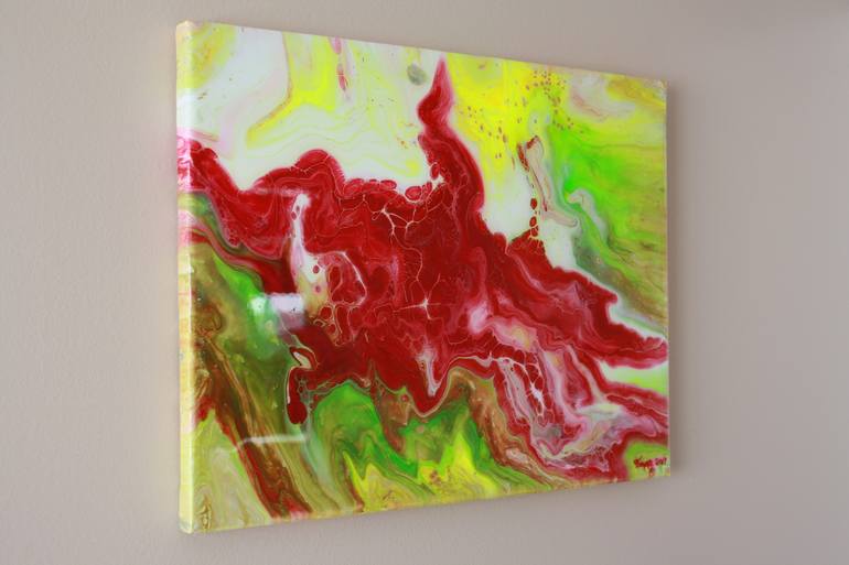 Original Abstract Painting by Chris Frappier