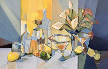 Original Abstract Food & Drink Paintings by Kato Rempel