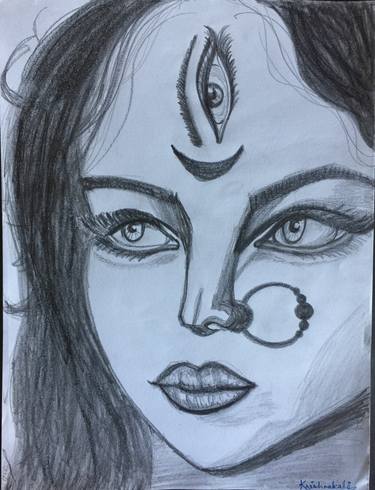 Original Portrait Drawings by Krishnakali Roy