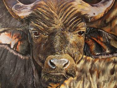 Original Realism Animal Paintings by Natalia Lesteva