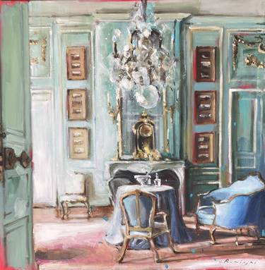 Original Interiors Paintings by Hanna Ruminski