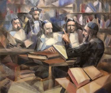 Original Cubism Religion Paintings by Shalom Brilliant