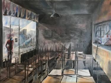 Original Interiors Paintings by Shalom Brilliant