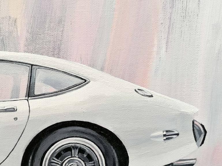 Original Car Painting by Olga Anthony