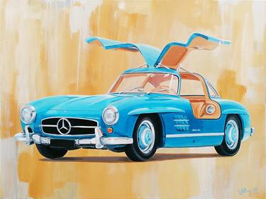 Mercedes Benz Paintings