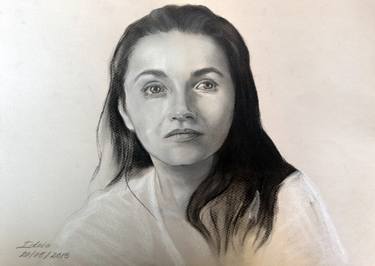 Original Portrait Drawings by Idoia Asensio