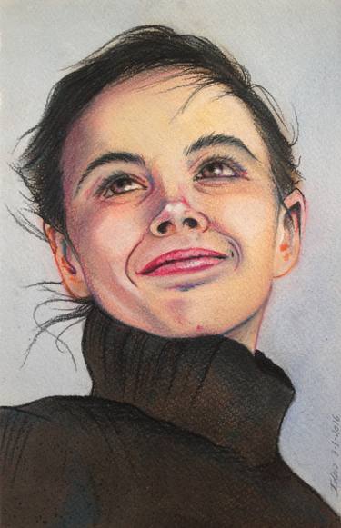 Original Portrait Drawings by Idoia Asensio