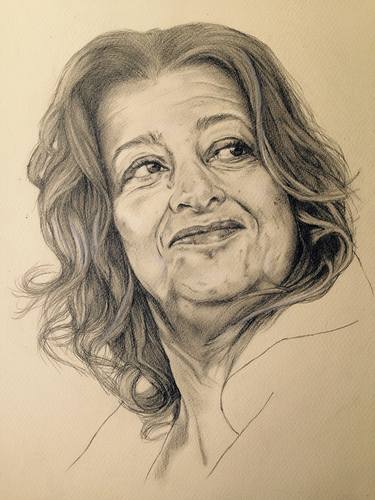 Portrait of Zaha Hadid thumb