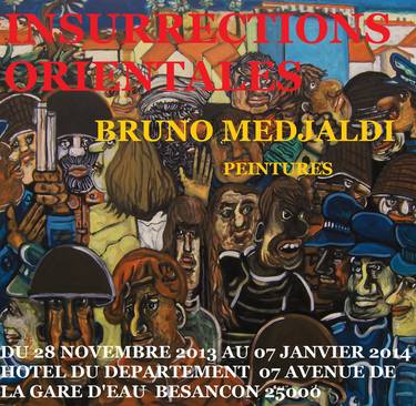 Print of Expressionism Politics Paintings by Bruno Medjaldi