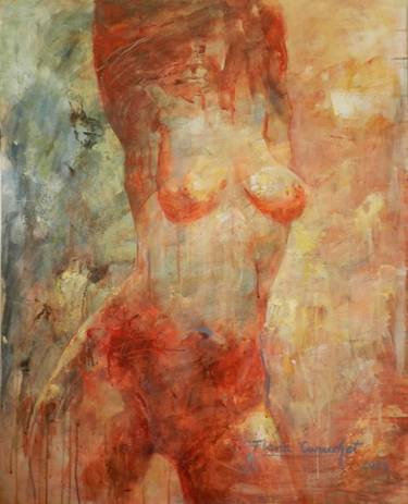 Original Expressionism Nude Paintings by Flavia Curuchet