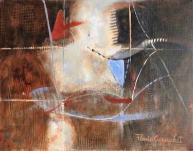 Original Abstract Expressionism Abstract Paintings by Flavia Curuchet