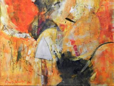 Original Abstract Paintings by Flavia Curuchet