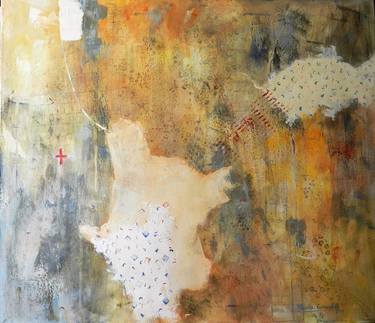 Original Abstract Expressionism Abstract Paintings by Flavia Curuchet