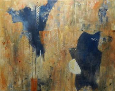 Original Abstract Expressionism Abstract Paintings by Flavia Curuchet